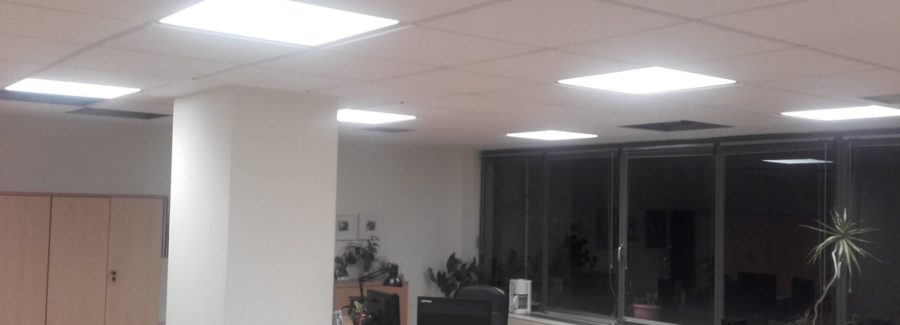 Νεο μεγάλο έργο αντικατάστασης φωτιστικών φθορισμού με φωτιστικά LED